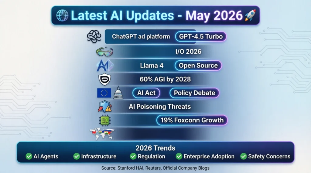 Latest AI Updates in the World (May 2026)