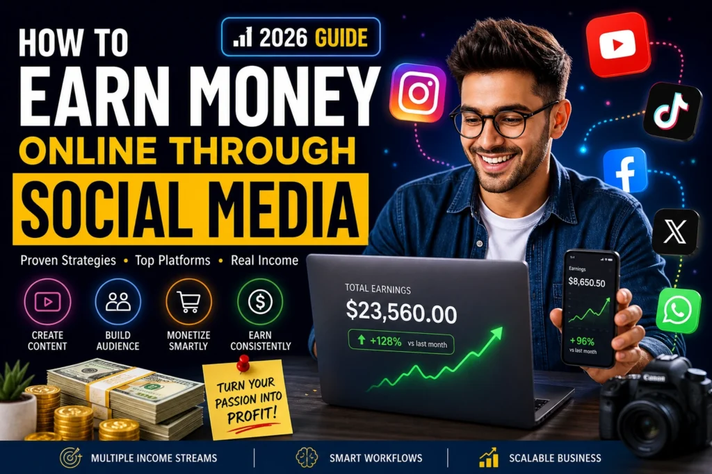 How to Earn Money Online Through Social Media in 2026
