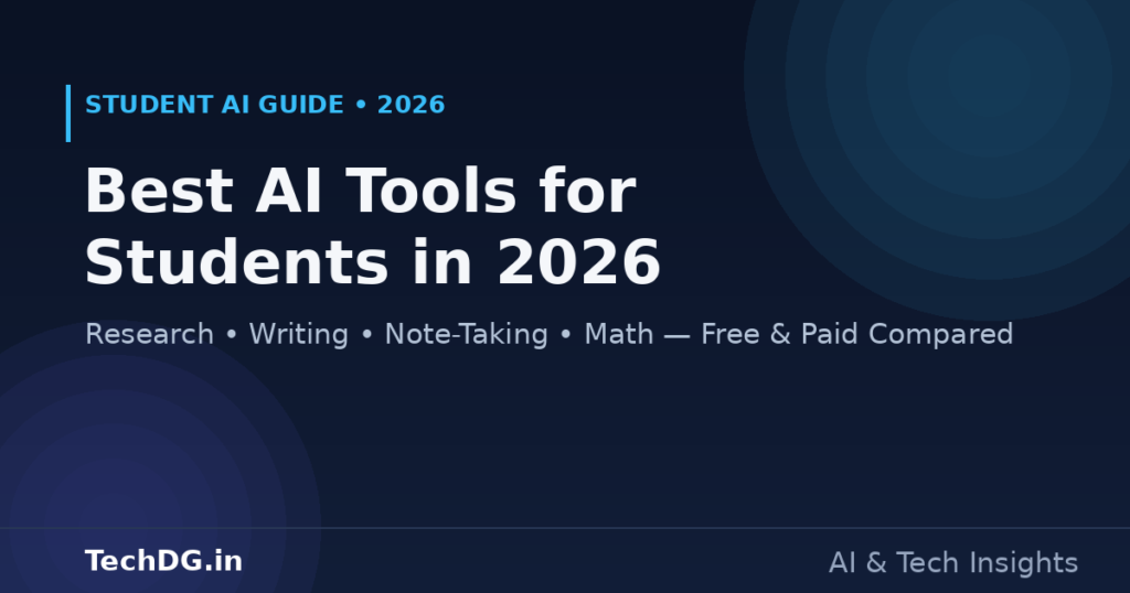 Best AI Tools for Students in 2026