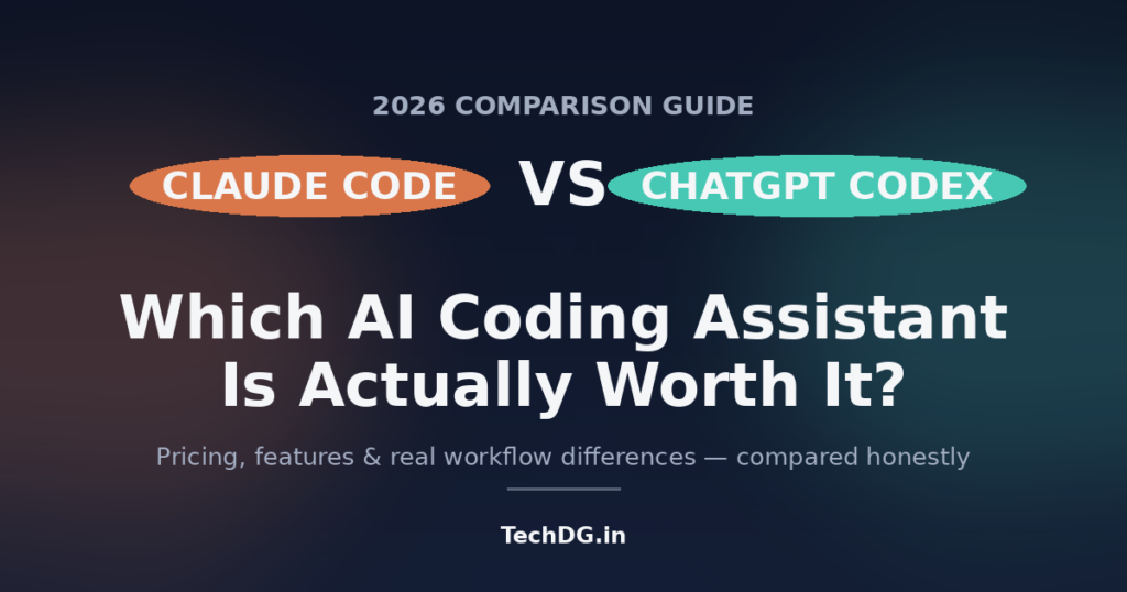 Claude Code vs ChatGPT Codex