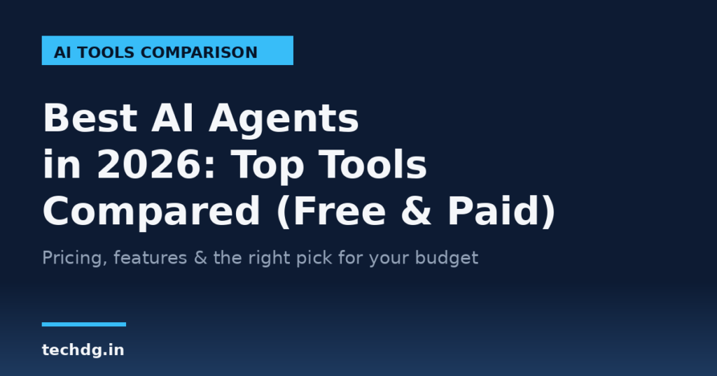 Best AI Agents in 2026