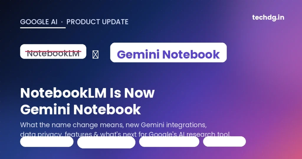 NotebookLM is now Gemini Notebook